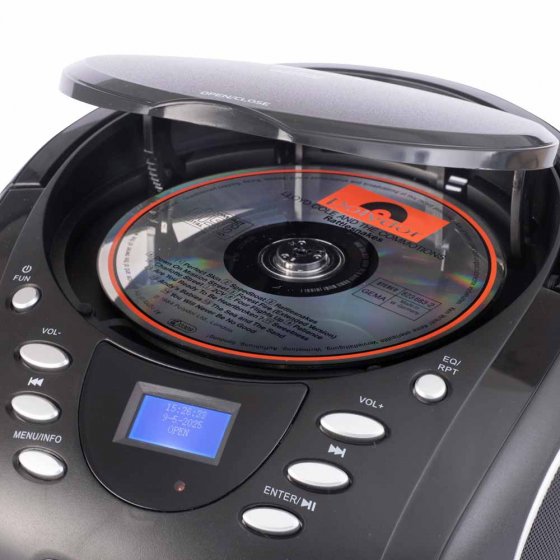 Lecteur de CD portable avec radio DAB+